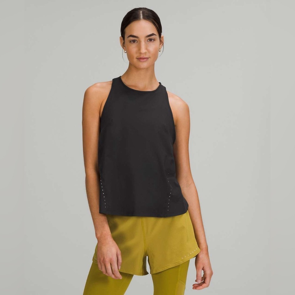 101 Lululemon Lightweight Stretch Run Tank - Black